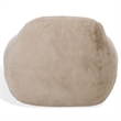Safavieh Lorianna Fabric Bean Bag Chair  in Light Brown