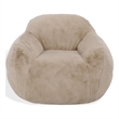Safavieh Lorianna Fabric Bean Bag Chair  in Light Brown