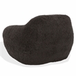 Safavieh Lorianna Fabric Bean Bag Chair  in Dark Gray