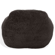 Safavieh Lorianna Fabric Bean Bag Chair  in Dark Gray