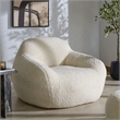 Safavieh Lorianna Fabric Bean Bag Chair  in White