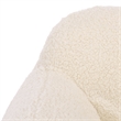 Safavieh Lorianna Fabric Bean Bag Chair  in White