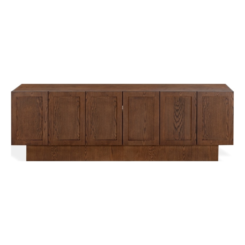 Safavieh Bethandria 6 Door Wood Sideboard  in Walnut
