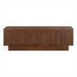 Safavieh Bethandria 6 Door Wood Sideboard  in Walnut