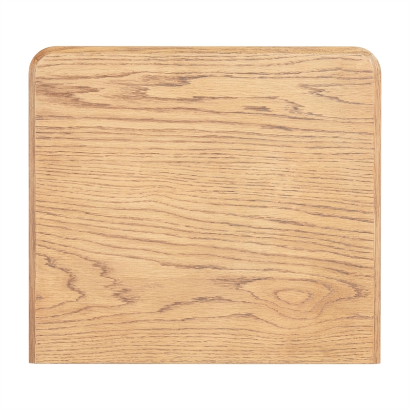 Safavieh Guillermo 3 Drawer Wood Nightstand  in Natural