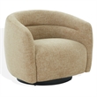 Safavieh Kellybryn Wood and Iron Swivel Chair  in Light Brown