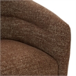 Safavieh Kellybryn Wood and Iron Swivel Chair in  Brown