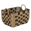 Safavieh Fillip Set Of 3 Seagrass and Metal Baskets in Natural / Brown