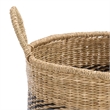 Safavieh Beris Set Of 3 Seagrass Baskets  in Natural / Black
