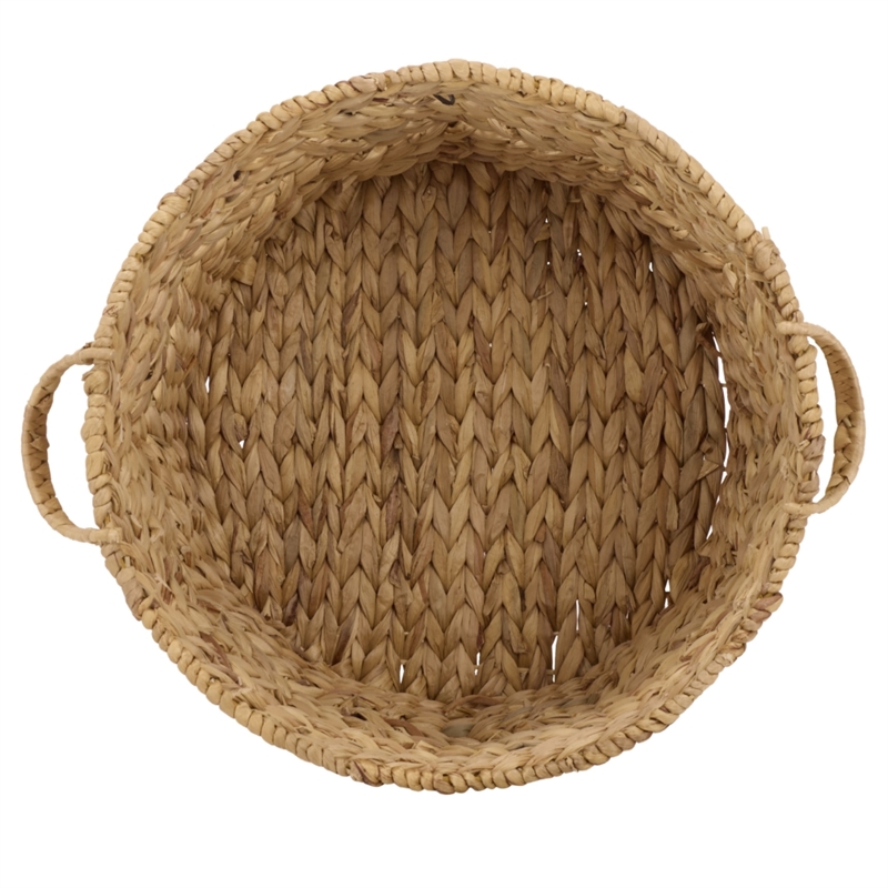 Safavieh Pitof Set Of 3 Metal Baskets  in Natural / Black