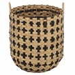 Safavieh Richy Set Of 2 Metal Baskets in Natural / Black