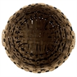 Safavieh Richy Set Of 2 Metal Baskets in Natural / Black