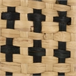 Safavieh Richy Set Of 2 Metal Baskets in Natural / Black