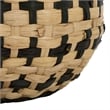 Safavieh Richy Set Of 2 Metal Baskets in Natural / Black