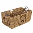 Safavieh Dirk Set Of 3 Metal Baskets in Natural