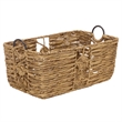 Safavieh Dirk Set Of 3 Metal Baskets in Natural