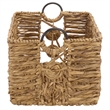 Safavieh Dirk Set Of 3 Metal Baskets in Natural