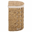 Safavieh Novik Set Of 2 Metal and Linen Baskets in Natural
