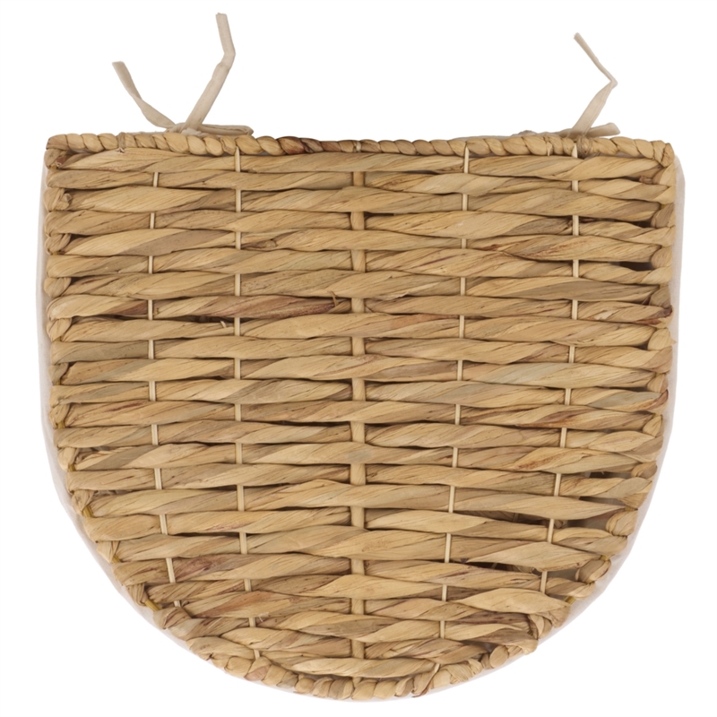 Safavieh Novik Set Of 2 Metal and Linen Baskets in Natural