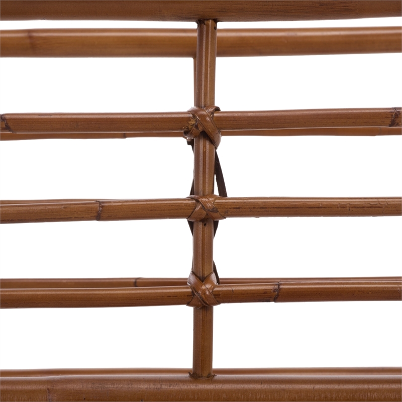 Safavieh Julep Large Wood Plant Stand Console in Natural / Brown