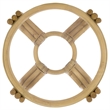 Safavieh Bilian Round Rattan Accent Table in Natural