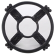 Safavieh Bilian Round Rattan Accent Table in Black