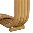 Safavieh Asleesh Round Rattan Accent Table in Natural
