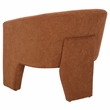 Safavieh Lahela Wood Accent Chair in Terracotta