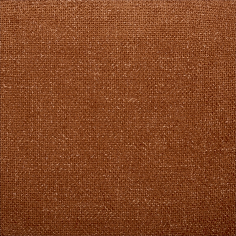 Safavieh Lahela Wood Accent Chair in Terracotta