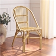 Safavieh Oksana Woven Rattan Arm Chair in Natural