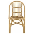 Safavieh Oksana Woven Rattan Arm Chair in Natural