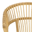 Safavieh Varvara Woven Rattan Arm Chair in Natural