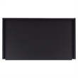 Safavieh Mishi 3 Drawer Wood Chest in Black