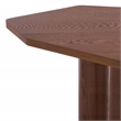 Safavieh Omoni Wood Console Table in Walnut