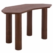 Safavieh Omoni Wood Console Table in Walnut