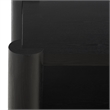 Safavieh Camoni 1 Shelf Wood Coffee Table in Black