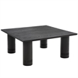 Safavieh Aramin Wood Coffee Table in Black