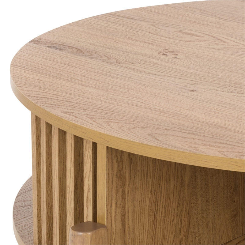 Safavieh Tomori Wood  Coffee Table in Oak
