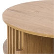 Safavieh Tomori Wood  Coffee Table in Oak