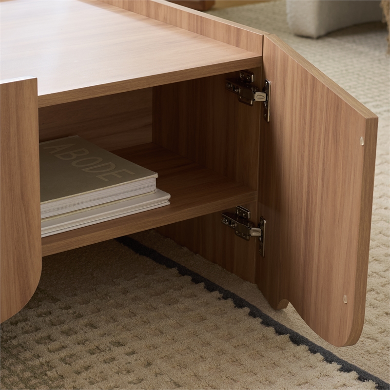 Safavieh Takami Coffee Table in Oak
