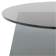 Safavieh Latika Tinted Glass Coffee Table in Gray