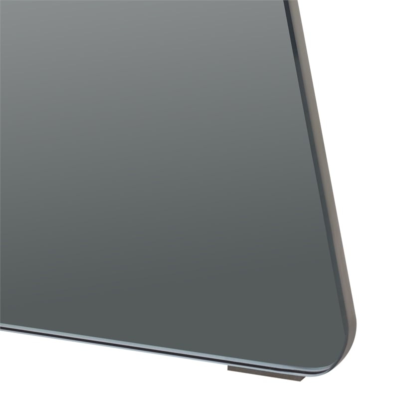 Safavieh Latika Tinted Glass Coffee Table in Gray