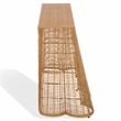 Safavieh Jilliette Rattan and Iron Console Table in Natural