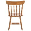 Safavieh Coralyn Wood Dining Chairs in Brown