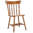 Safavieh Coralyn Wood Dining Chairs in Brown