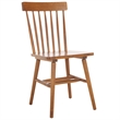 Safavieh Aziel Wood Spindle Dining Chairs in Brown