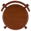 Safavieh Calixto Wood Dining Chair in Walnut