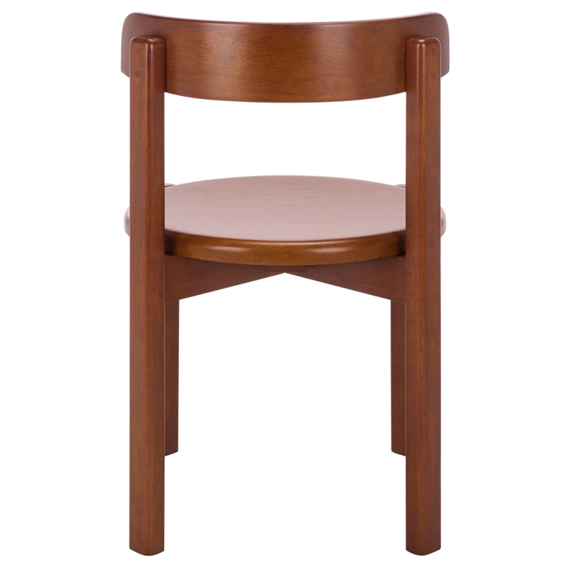 Safavieh Calixto Wood Dining Chair in Walnut