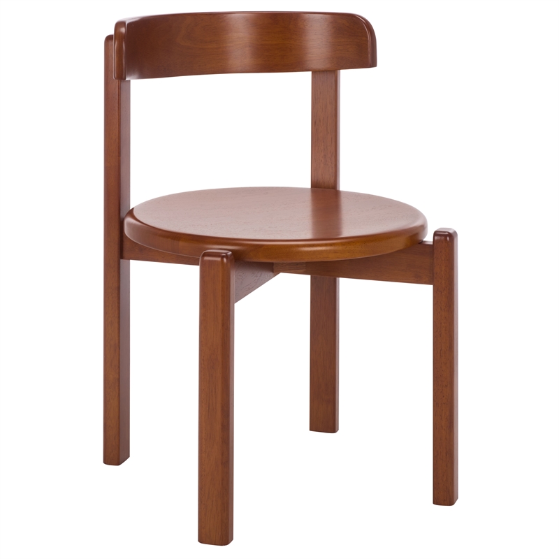 Safavieh Calixto Wood Dining Chair in Walnut