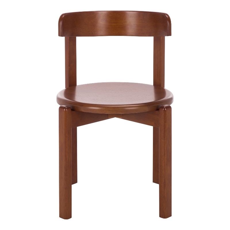 Safavieh Calixto Wood Dining Chair in Walnut